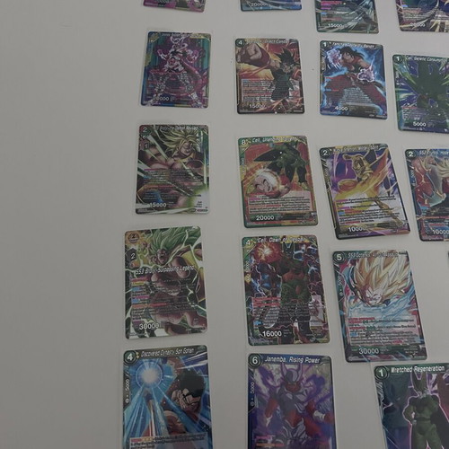 Dragon Ball foil trading cards, set of 30