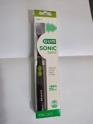 Gum Sonic Daily electric toothbrush new