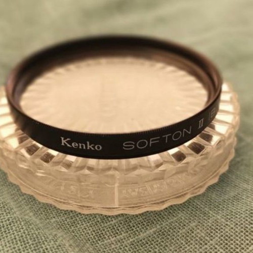 Kenko Softon II B 52mm camera lens filter used