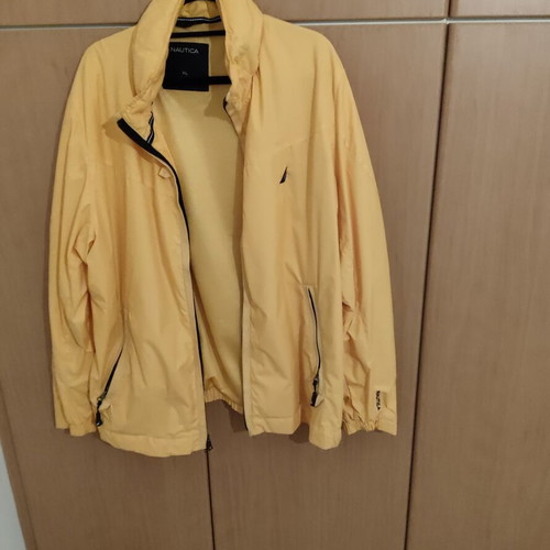 Nautica windbreaker like new, yellow, size XL