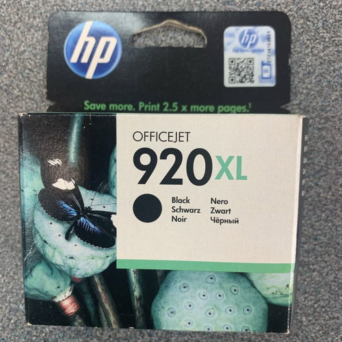 HP 920XL Black Ink Cartridge (CD975AE)