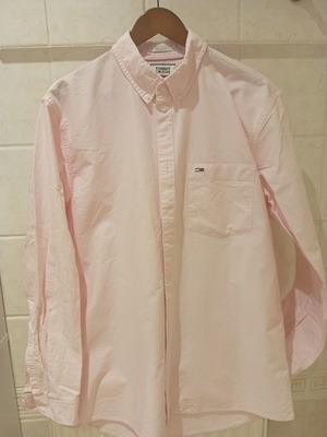 Tommy men's shirt in pink like new, size XL
