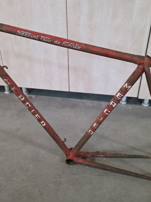 Vintage Mercier Special Tour de France bicycle frame used