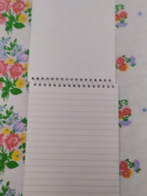 Pack of 2 note pads, 17x12 cm, 48 sheets