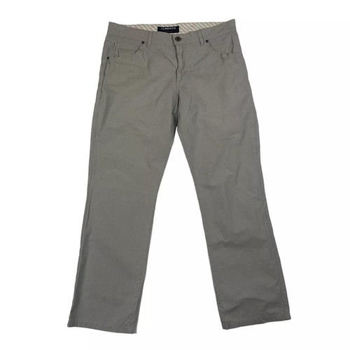 Alberto Stone Dyed Fancy Pants mens trousers like new, size 34/32, gray