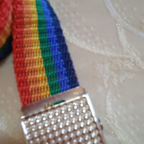 Belt new, multicolor, size 90
