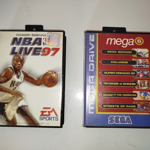 Κουτιά Mega Drive σαν καινούργια, σετ δύο