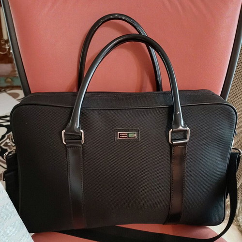 Enrico Coveri shoulder bag black like new for laptop