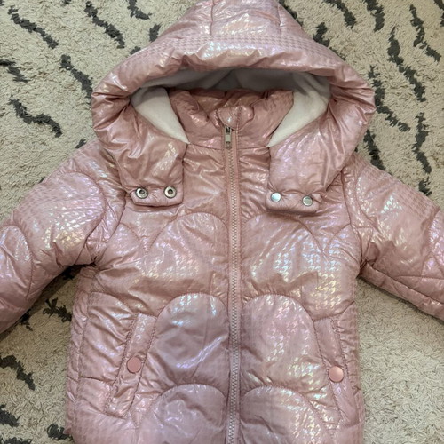 Energiers toddler pink casual jacket with hood, 2 years