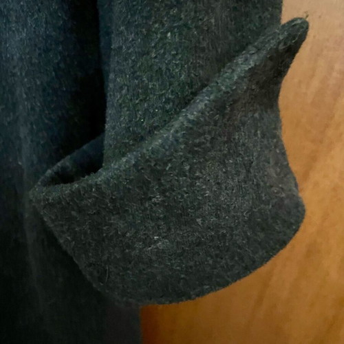 Zara women's coat like new, dark gray, double-breasted, size S
