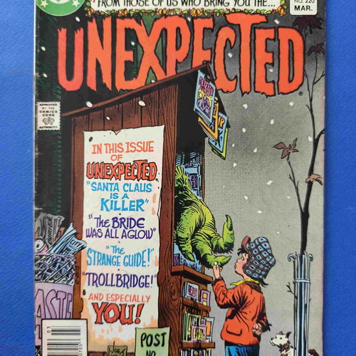 Unexpected 220 comic used, English