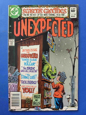 Unexpected 220 comic used, English