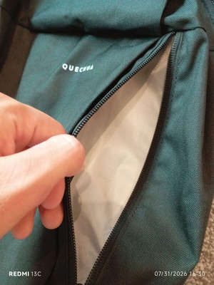 Small backpack like new, black