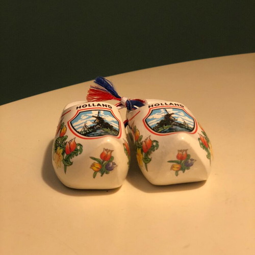 Wooden decorative shoes like new from Holland