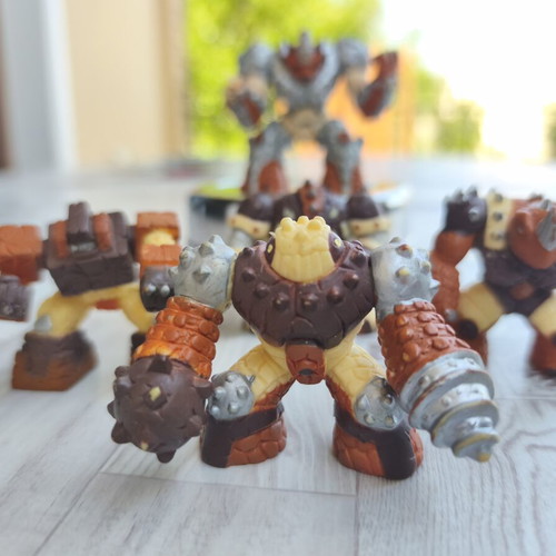 Gormiti figures used, pack of 5