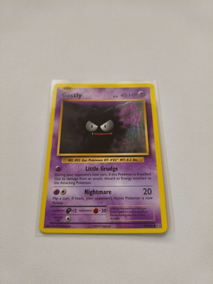 Pokemon Gastly Evolutions XY 2016 Near Mint