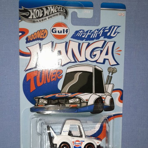 Hot Wheels Tooned Gulf Series Manga Tuner νέο μεταλλικό αυτοκίνητο 1:64