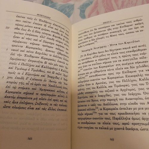 Thucydides Peloponnesian War, 5 volumes
