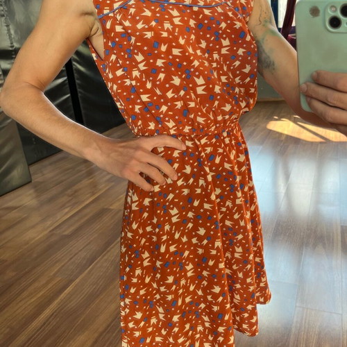 Dress colorful, like new, size S