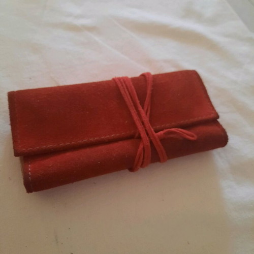 Leather tobacco case used