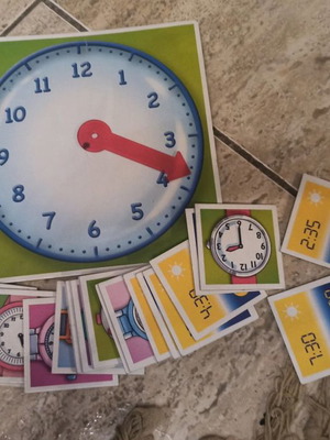 Educational game Learn the time used