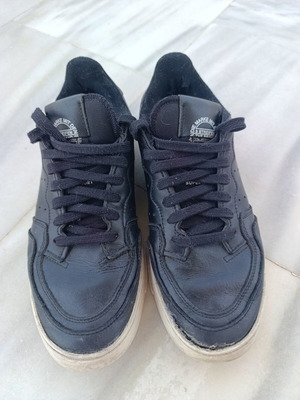 Adidas Supercourt leather black sneakers unisex size 40