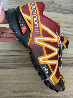 Salomon Speedcross 4 sneakers like new, size 41.5, black and orange