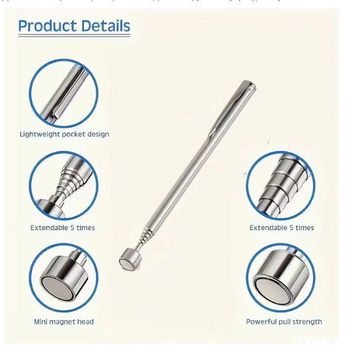 Strong magnetic telescopic stylus new