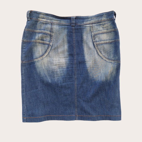 Plus Size Denim Skirt (2XL)