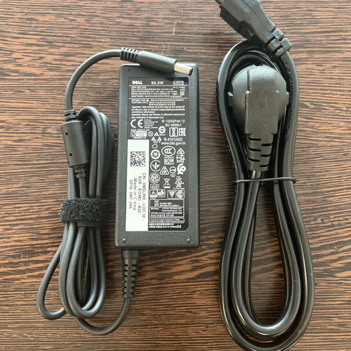 Dell 65W Laptop Charger 19.5V 3.34A with Power Cable
