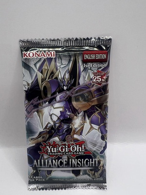 Yu-Gi-Oh! Alliance Insight Booster Pack 1st Edition new