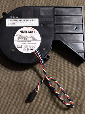 Minebea-Matsushita NMB-MAT φυσητήρας BG0903-B049-P0S μεταχειρισμένος
