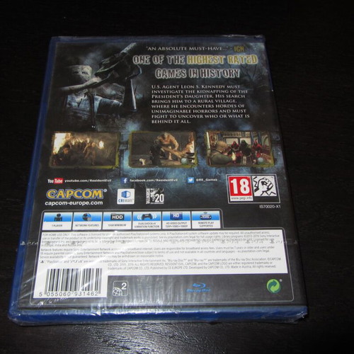 Resident Evil 4 PlayStation 4 καινούργιο σφραγισμένο