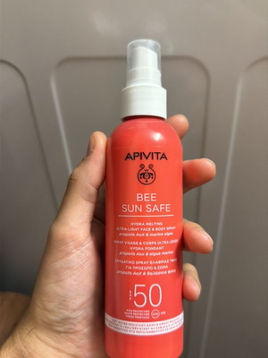 Apivita Bee Sun Safe Spray SPF 50 Hydra Melting new