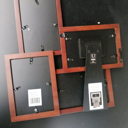 Wooden photo frame for four pictures new