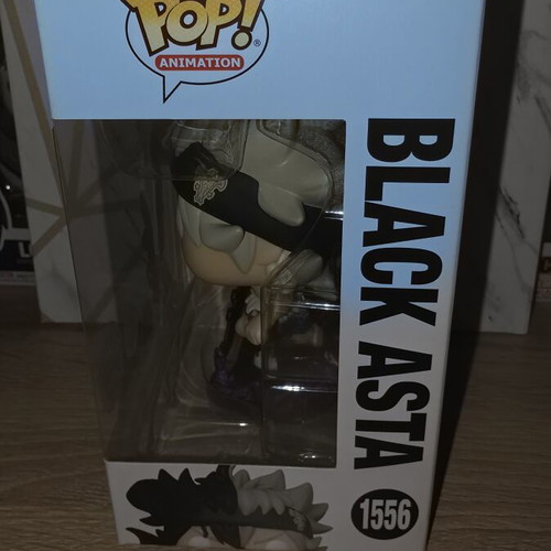 Funko Pop Black Asta 1556 vinyl figure like new