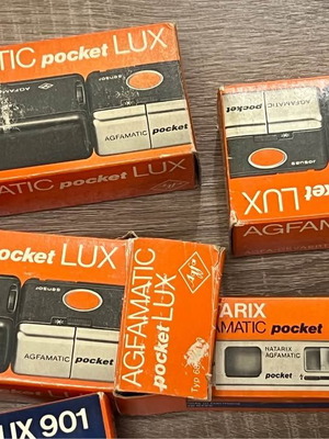 Agfamatic Pocket sensor 508, 2000, Lux 901 Flash, Natarix pocket