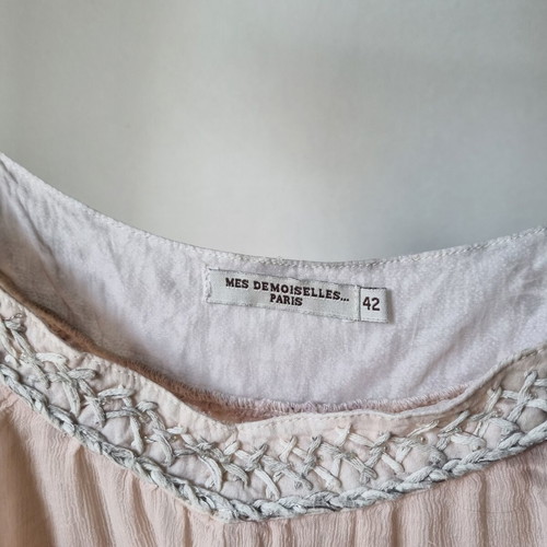 Mes demoiselles camisole like new, size M, pink boho design
