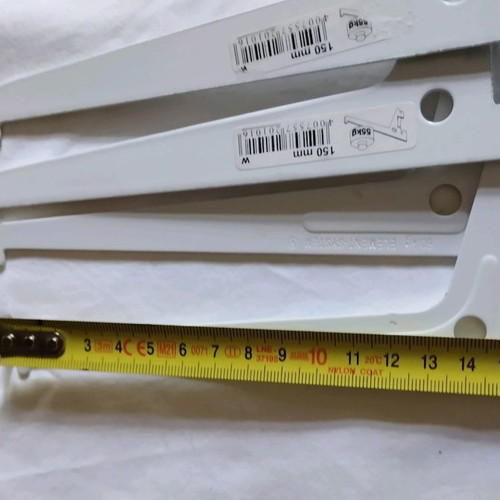 Shelf support brackets and supports new, set of 28 pieces