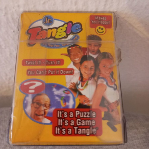 Tangle Jr. Sparkle Clear Multi-color Retro Fidget Toy 2011