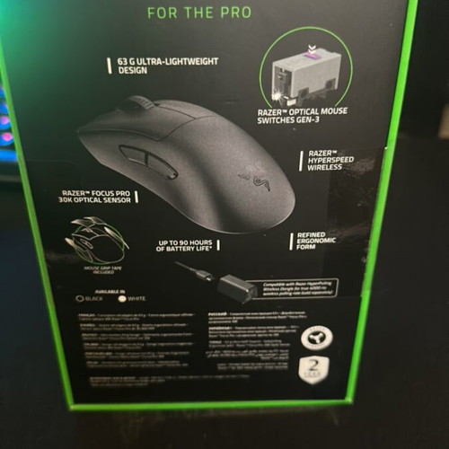 Razer DeathAdder V3 Pro gaming mouse, new