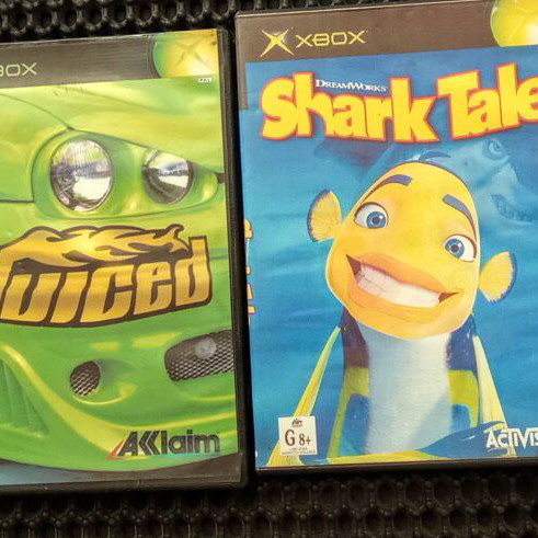 4 Games Xbox, vintage