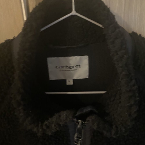 Carhartt Wip sleeveless jacket like new, black, size L
