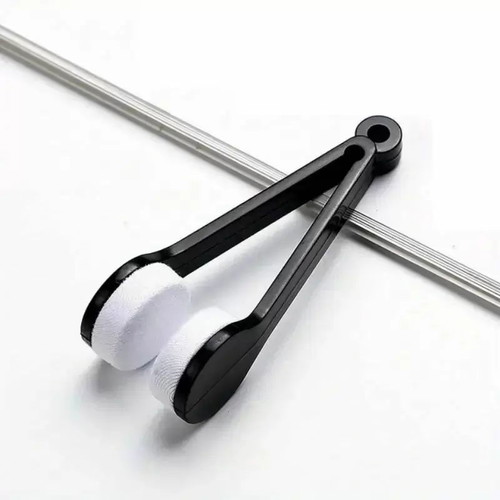 Glasses cleaner with double sponge new