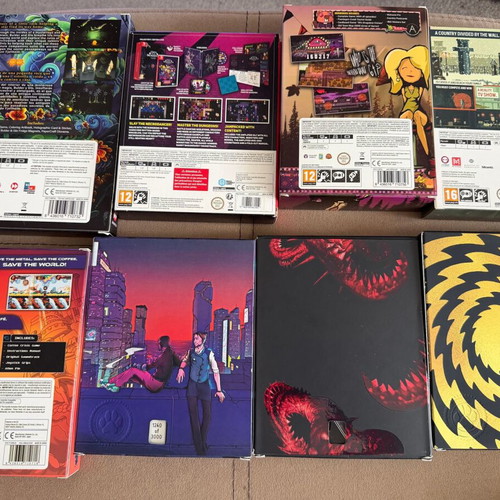 Set of 18 new Nintendo Switch games