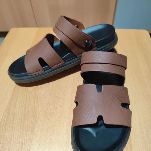 Brown sandals-slippers size 39