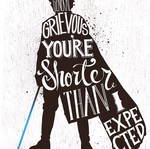 Star Wars poster with quote