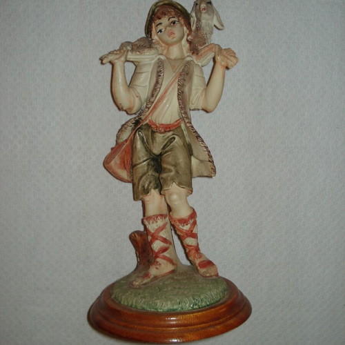 Vintage decorative figurine 32 cm 16 cm 1,400 g