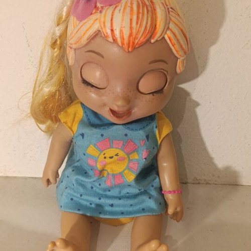 Hasbro Baby Alive Baby Grows Up interactive doll 35cm