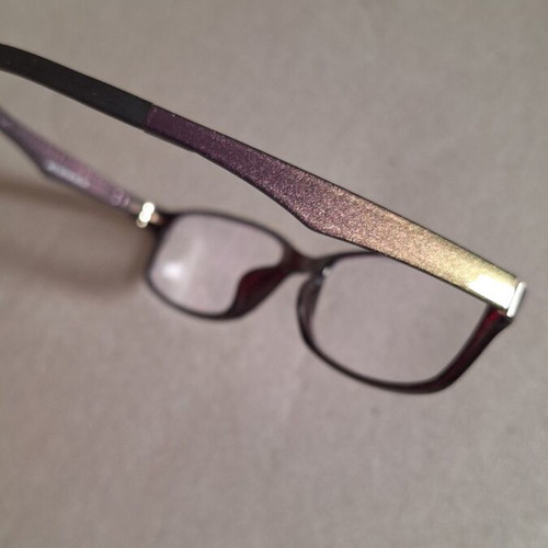 Purple presbyopia glasses frame with lenses, stylish and lightweight